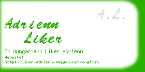 adrienn liker business card